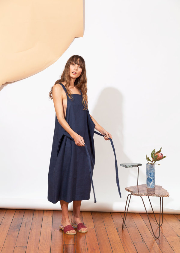 ink blue bridesmaid dresses Wedtrend Women Bridesmaid Dress Ink Blue Satin Mermaid Wedding Guest Dress  – WEDTREND