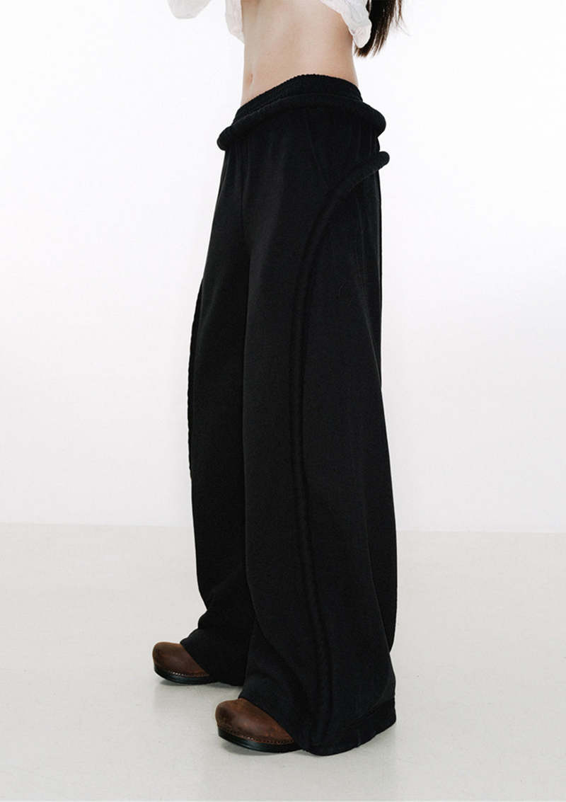NUTEMPEROR スラックス Nutemperor black slacks