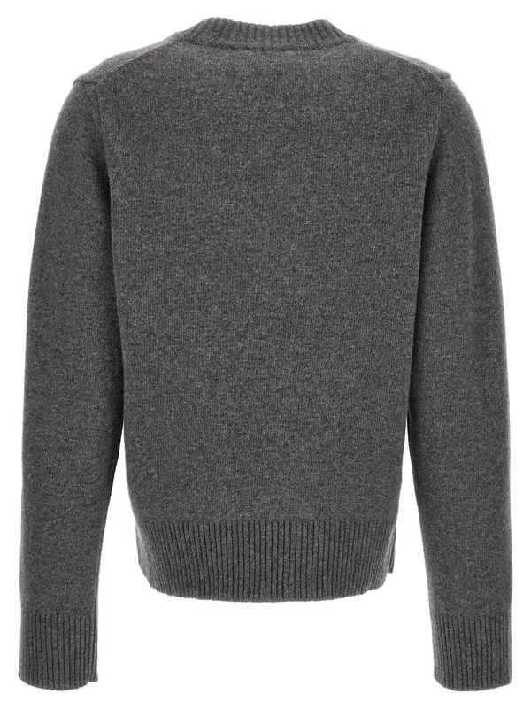 GANNI ストロベリー柄 ニットセーター Mサイズ グレー Ganni Strawberry sweater - Grey | Garmentory