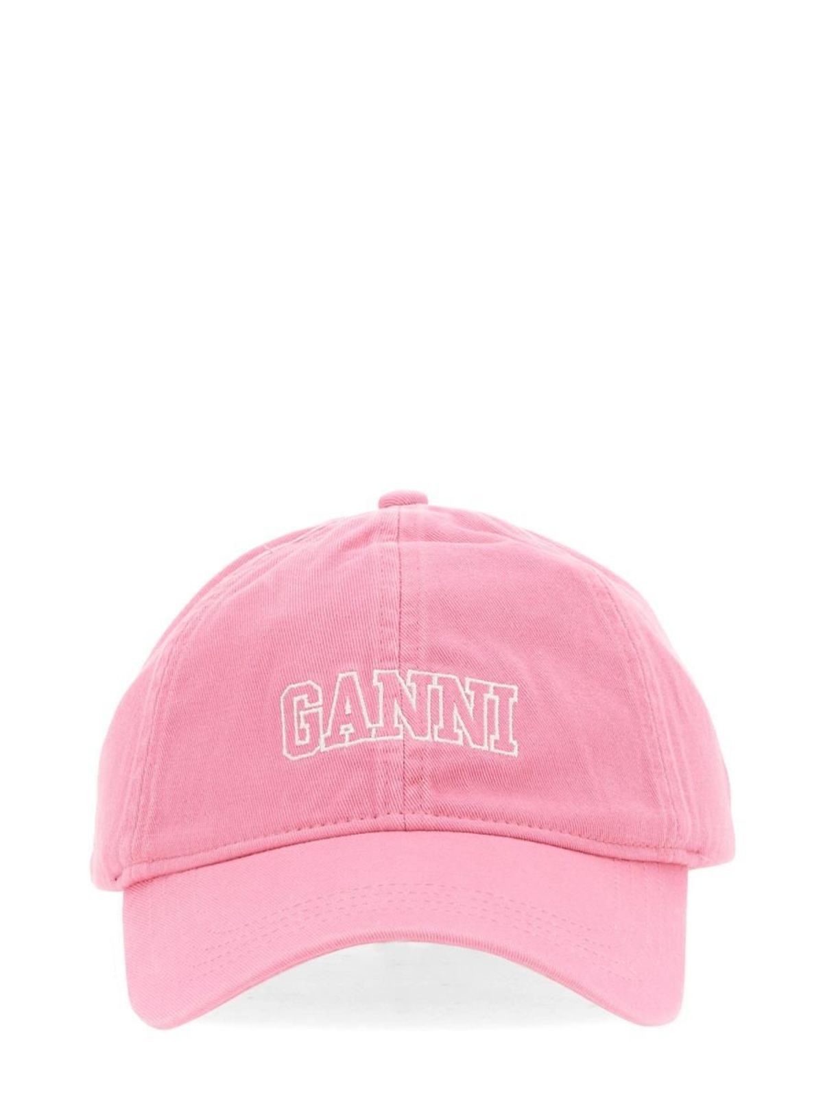 GANNI ベースボールキャップ ピンク 新品 Ganni BASEBALL CAP - Pink | Garmentory