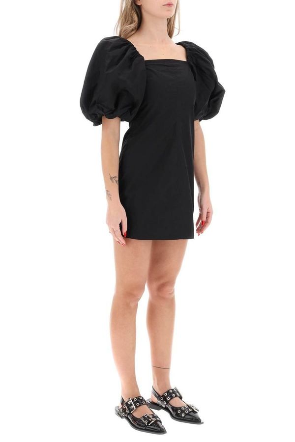 princess polly baby blue dress Raven Sheer Embroidered Mini Dress - Black