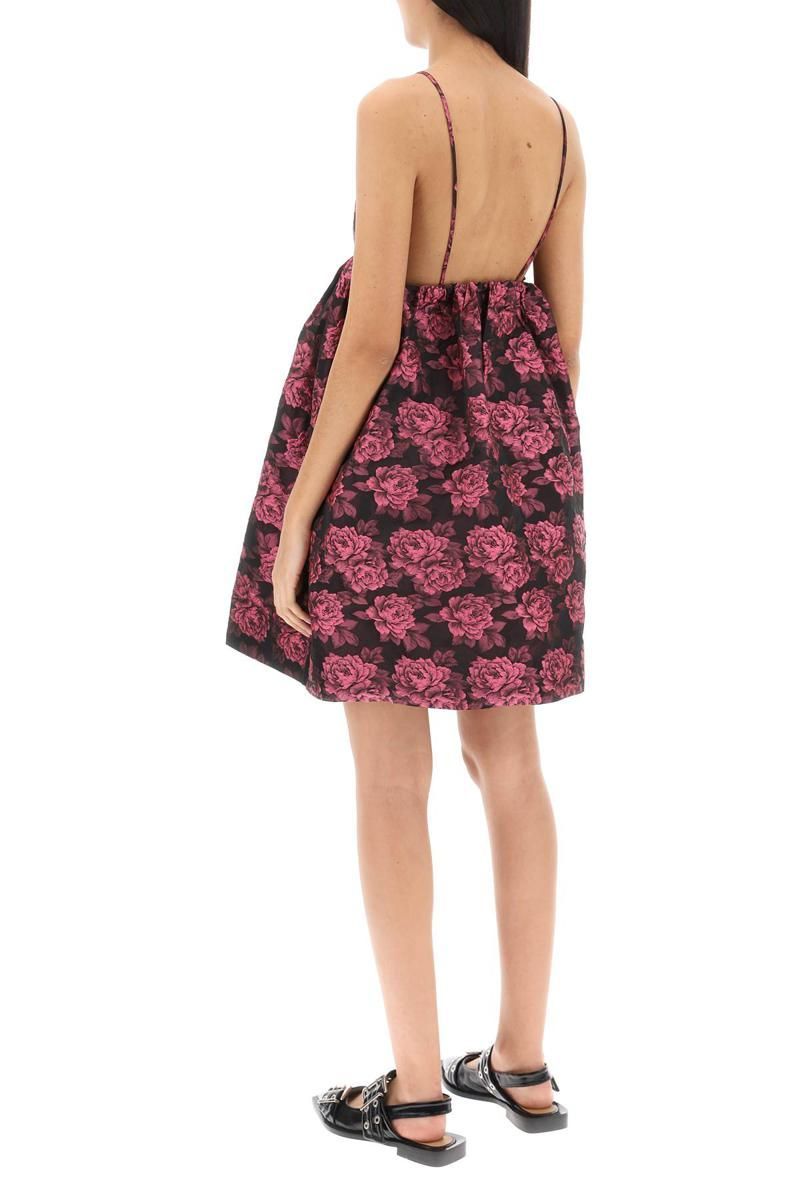 Ganni mini dress - Floral Jacquard | Garmentory
