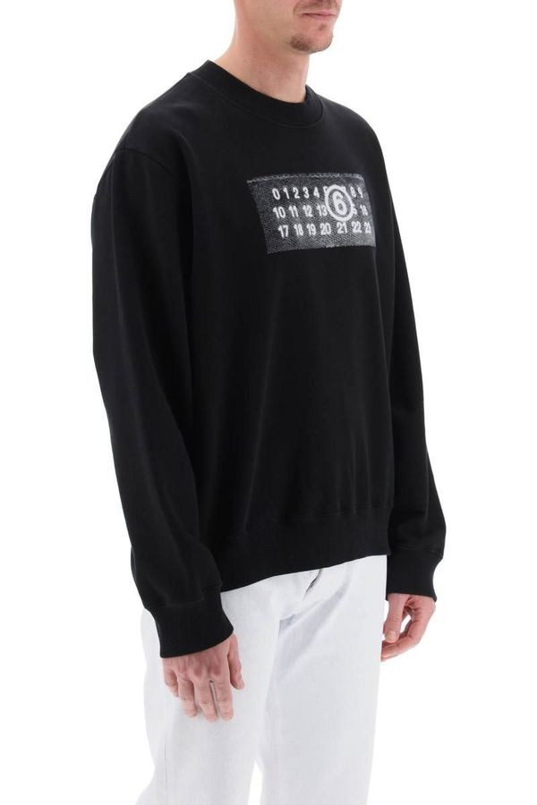 スウェット・トレーナー Maison Margiela 'Numeric signature MM6' sweatshirt MM6 Maison Margiela signature-numbers Cotton Sweatshirt