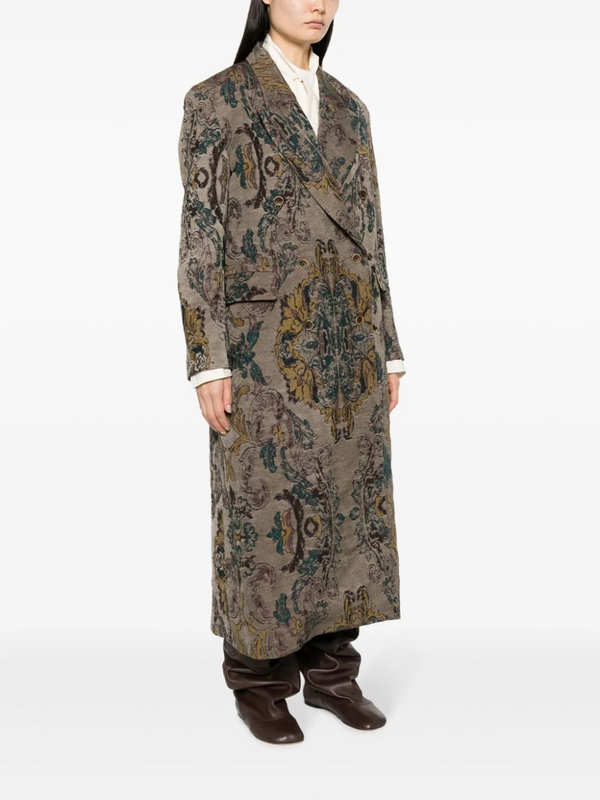 UMA WANG 2023AW CALLIE COAT 新品未使用 イタリア製 Uma Wang Callie Coat - Print | Garmentory