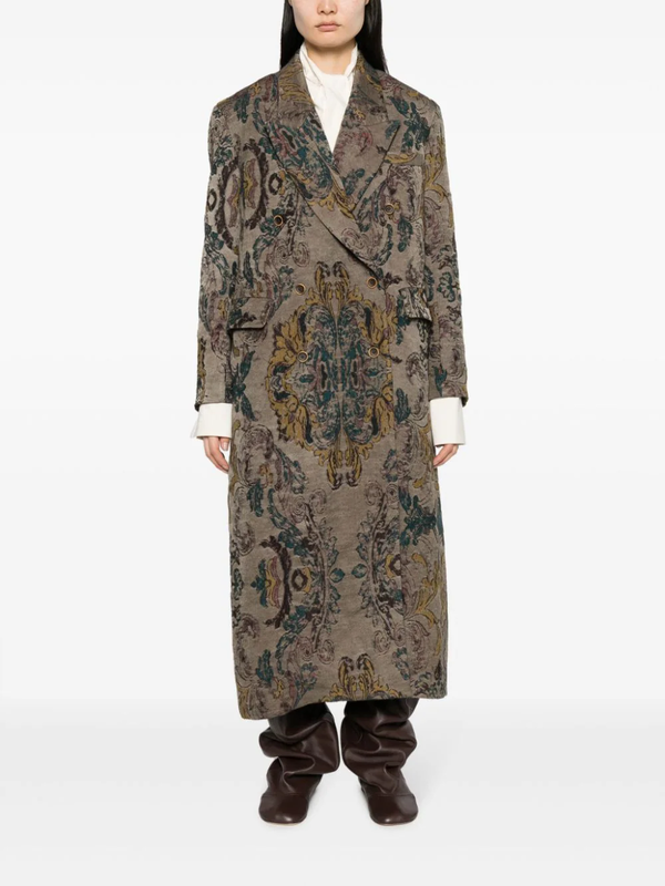 Uma Wang Callie Coat - Print | Garmentory