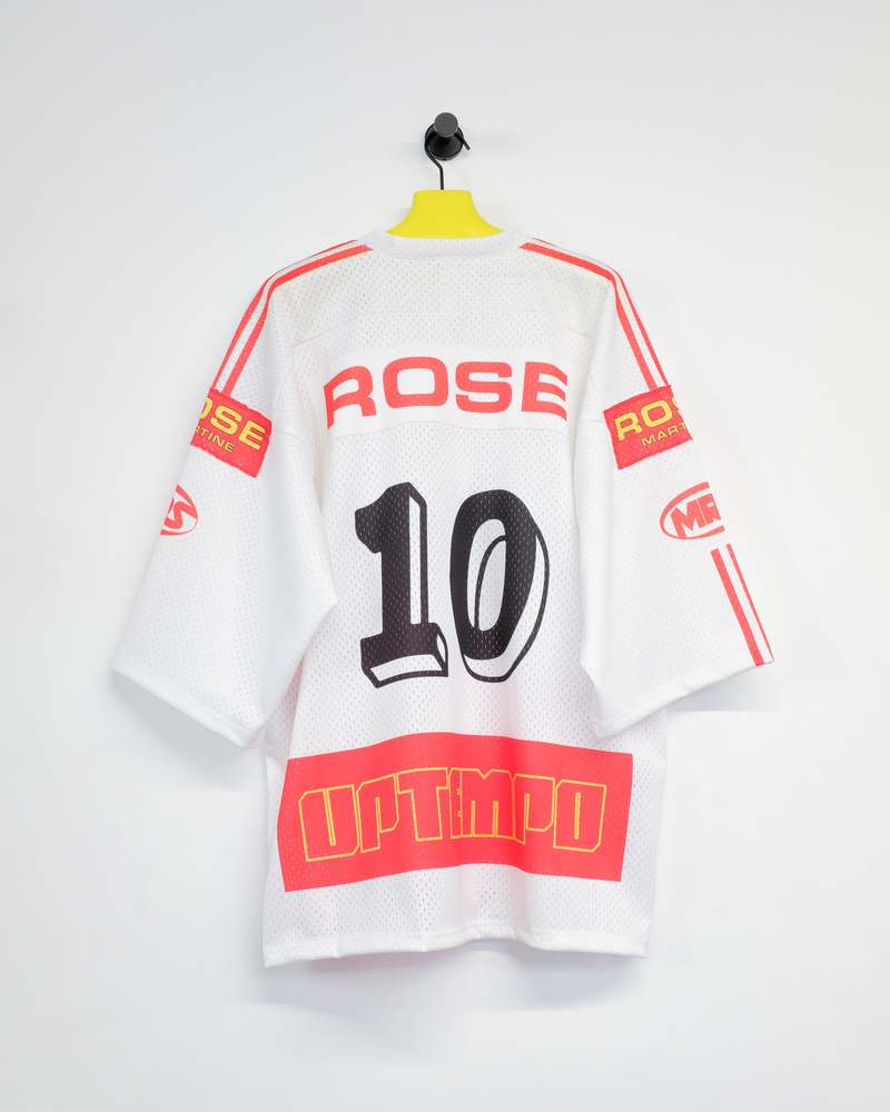 OVERSIZED FOOTBALL TOP in BLACK | Martine Rose