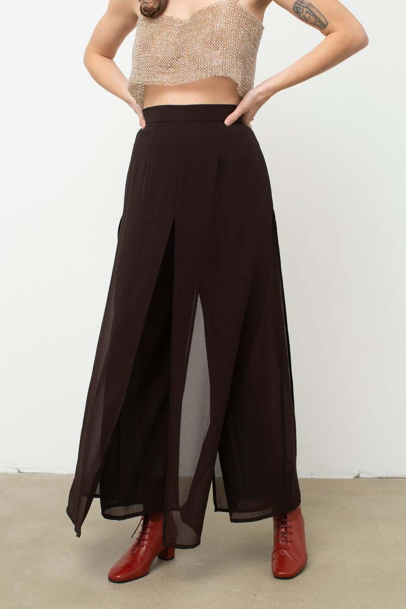Flowy Wide Leg Dress Pants | Garmentory
