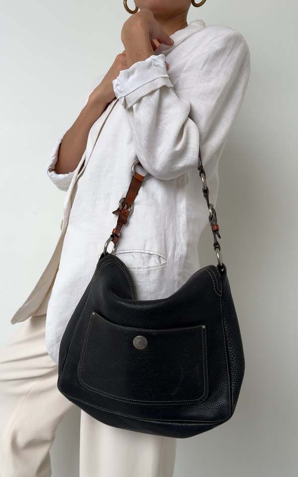 Coach- Vintage Leather Shoulder Bag