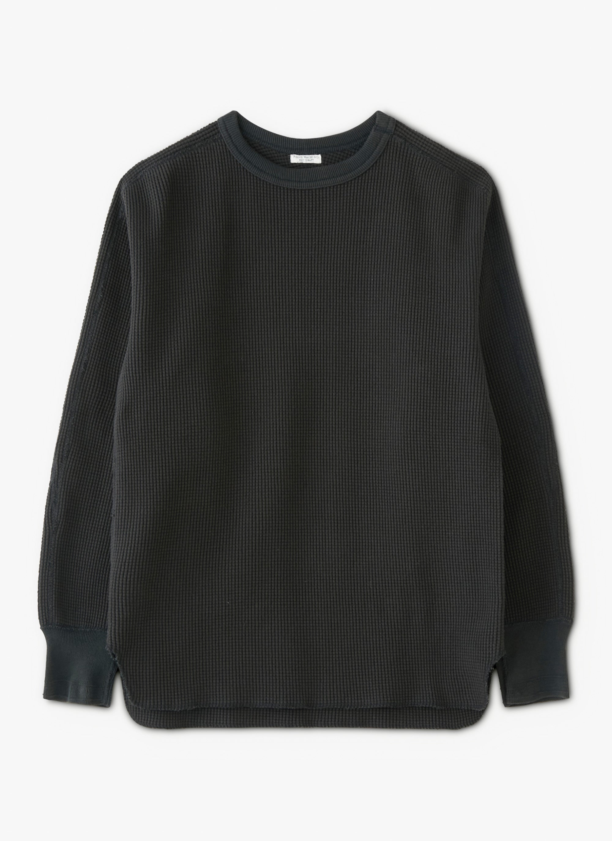 Phigvel Makers & Co. Heavy Waffle Top - Graphite | Garmentory
