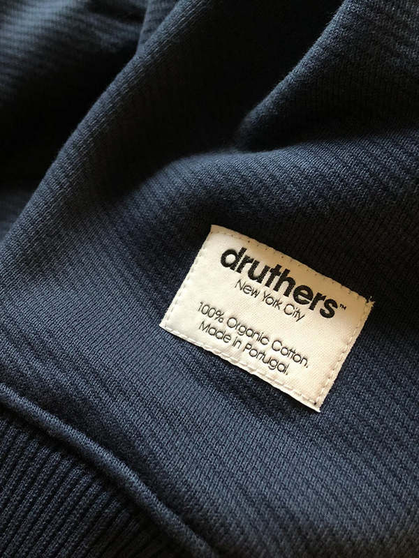 Druthers Heavyweight French Terry Crewneck - Calliste Green