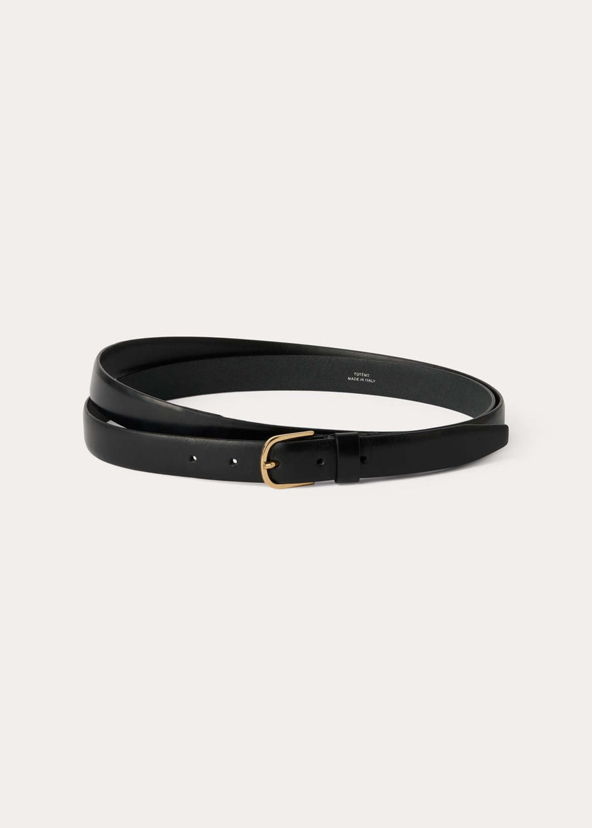 Totême Wrap Belt - Black | Garmentory display picture 2