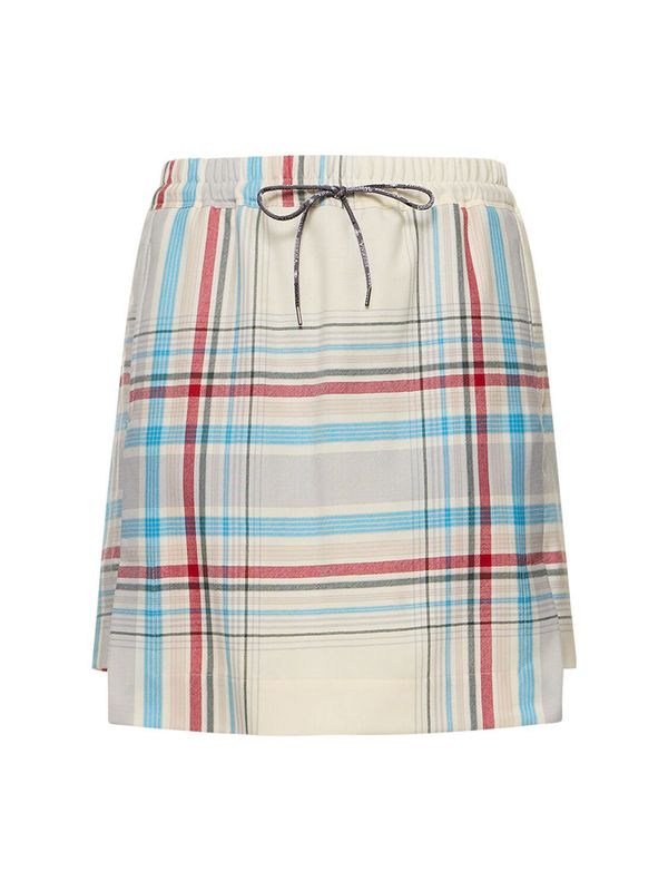 Vivienne Westwood Check Print Virgin Wool Kilt - Multicolor