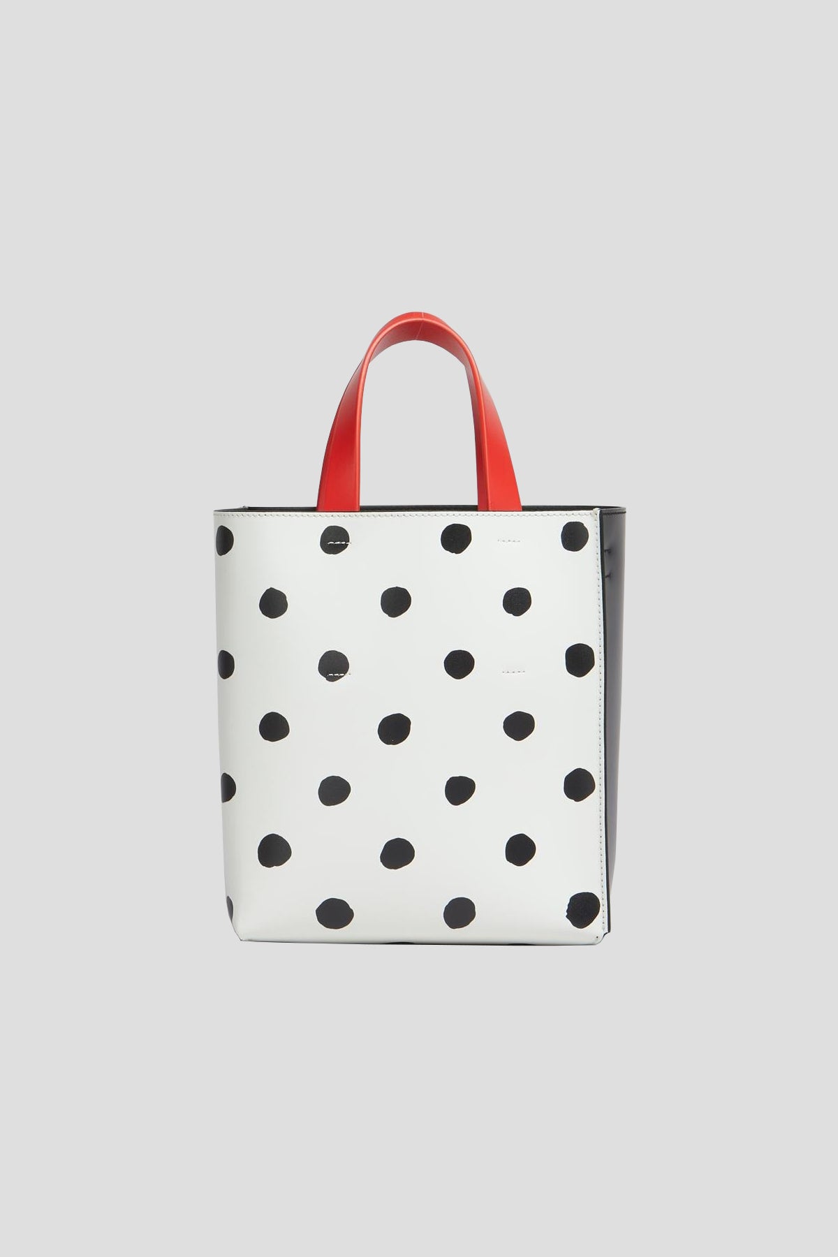 Marni museo ミニ　ポルカドット Marni Museo Mini Tote - White/Polka Dots | Garmentory