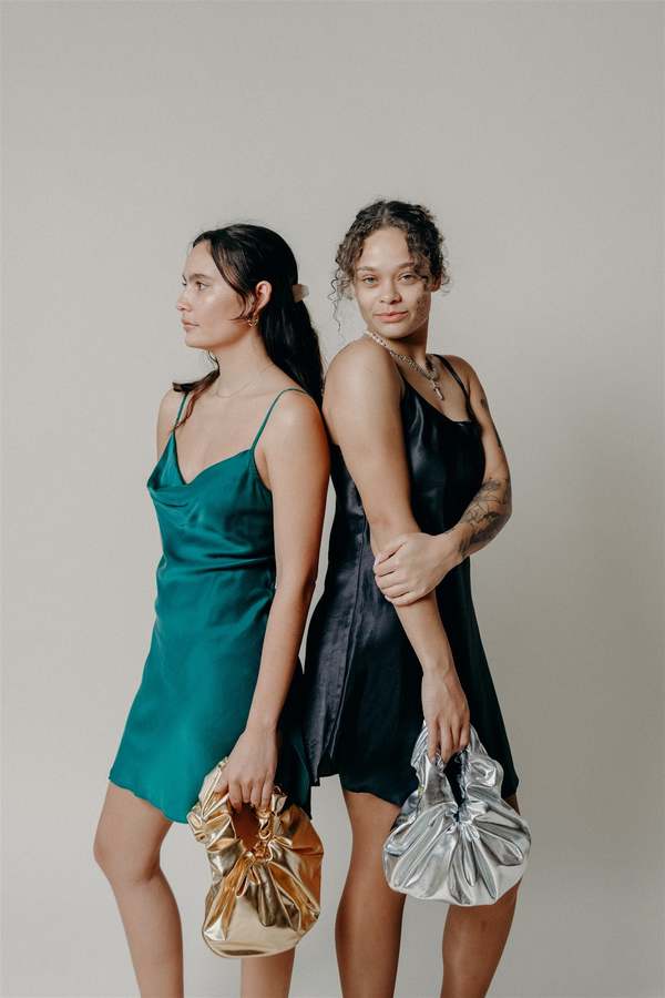 Vintage Slip Dress - Black | Garmentory
