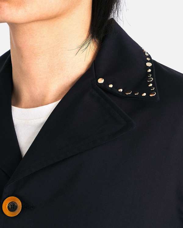 Wales Bonner Delaney Jacket - Navy | Garmentory