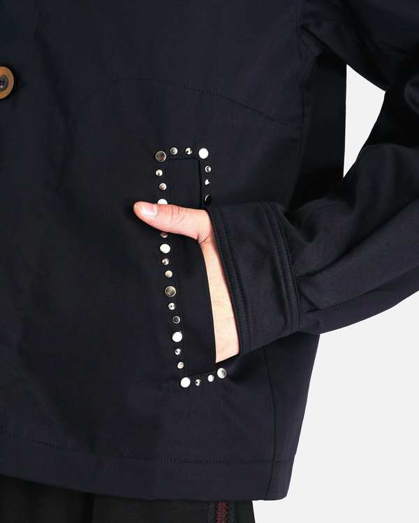 ニ*ク様 Wales bonner DELANEY JACKET Wales Bonner Delaney Jacket - Navy | Garmentory