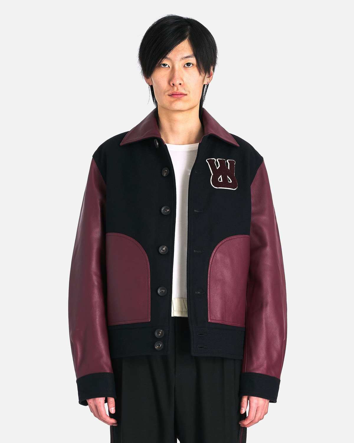 Wales Bonner Harlem Jacket - Navy/Red | Garmentory