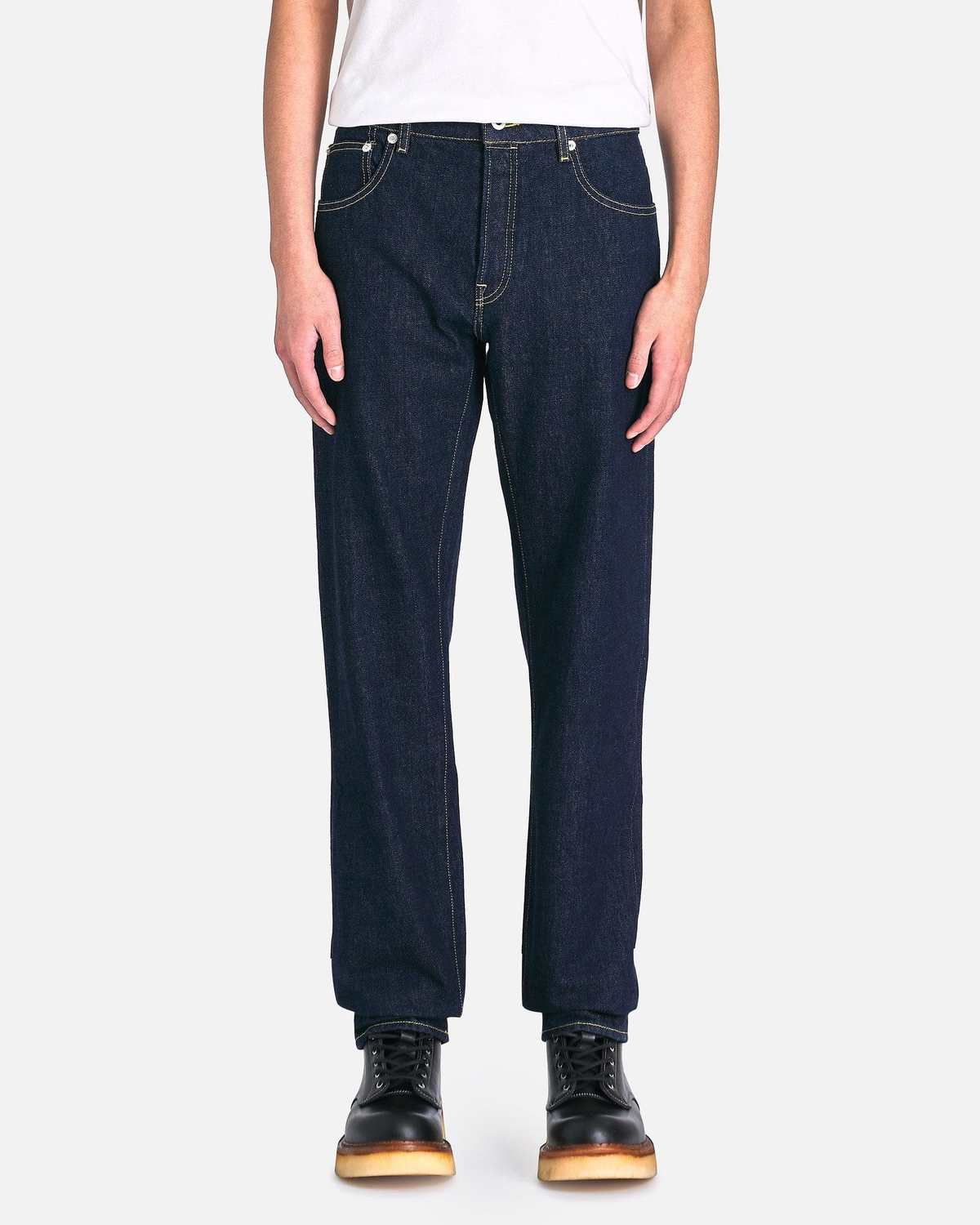 パンツ KENZO FD52PA0779FB 11 Trousers Pantalon KENZO Weave' AYAME wide pants in japanese denim | Women's