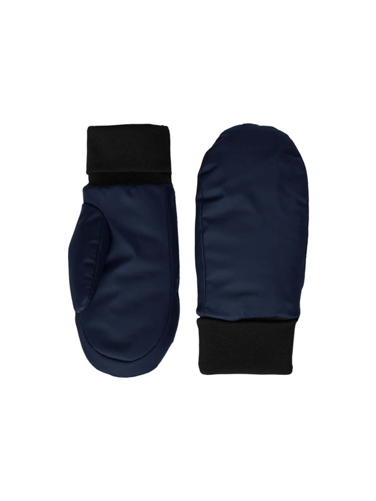 Rains Alta Puffer Mittens Navy Garmentory