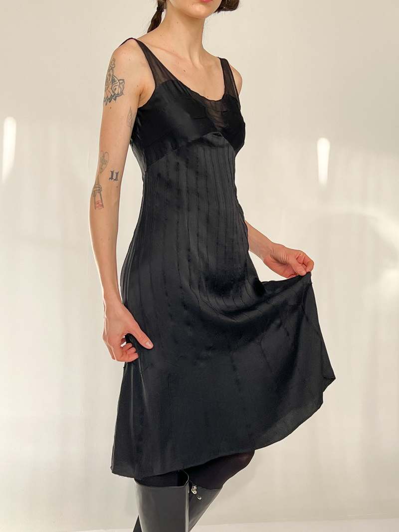ワンピース A FERRETTI Woman Dress Black 04345123 555 Zapaka Women One Shoulder Black Mother of the Bride Dress