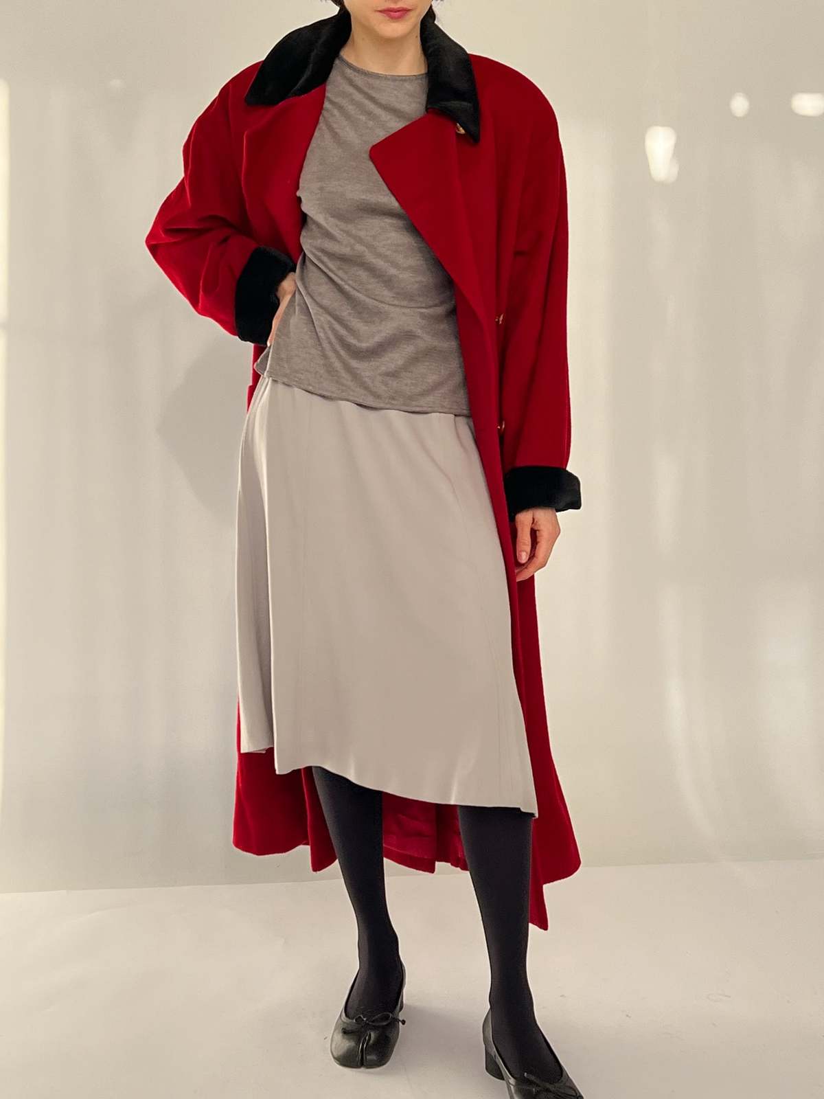 Christian Dior Overcoat - Red | Garmentory