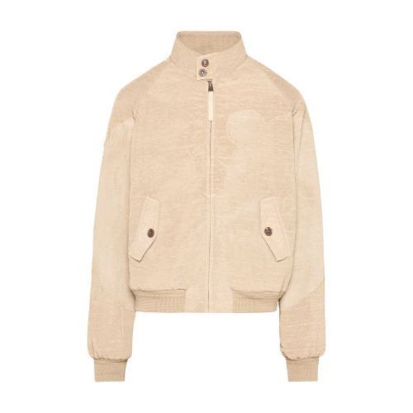 Maison Margiela Yoke canvas jacket - beige | Garmentory