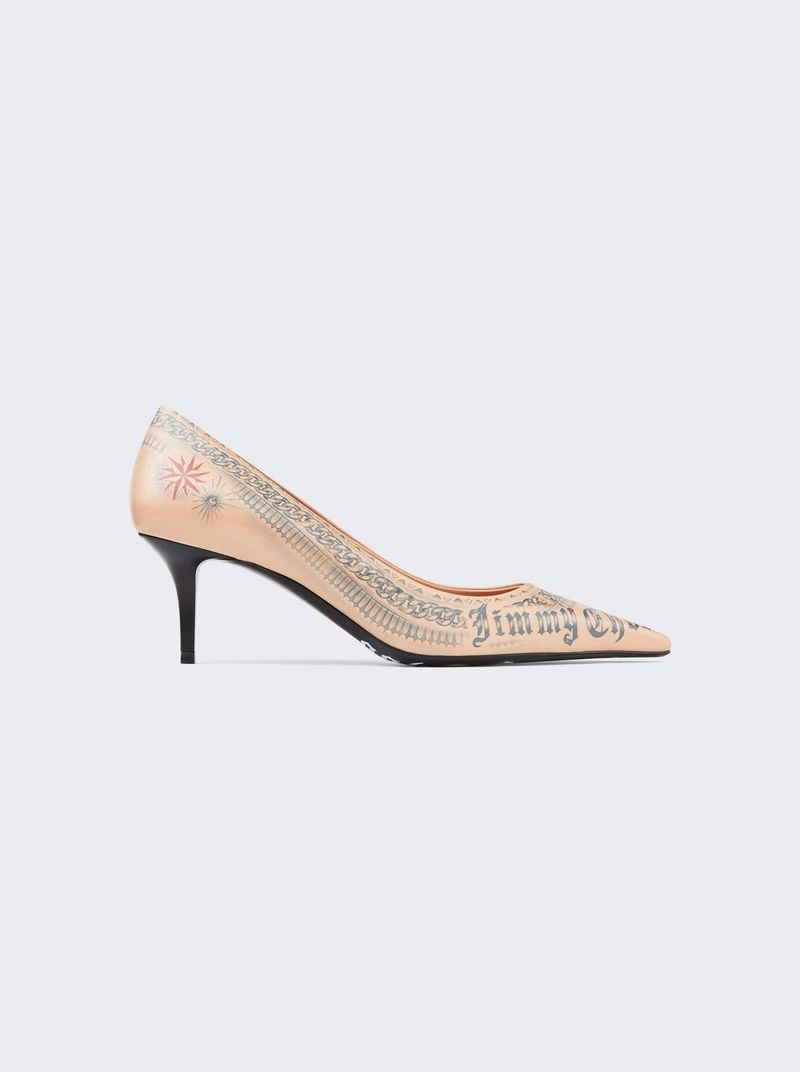 JIMMY CHOO X Jean Paul Gaultier Pump - Tattoo Print | Garmentory