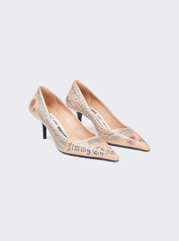 JIMMY CHOO X Jean Paul Gaultier Pump - Tattoo Print | Garmentory