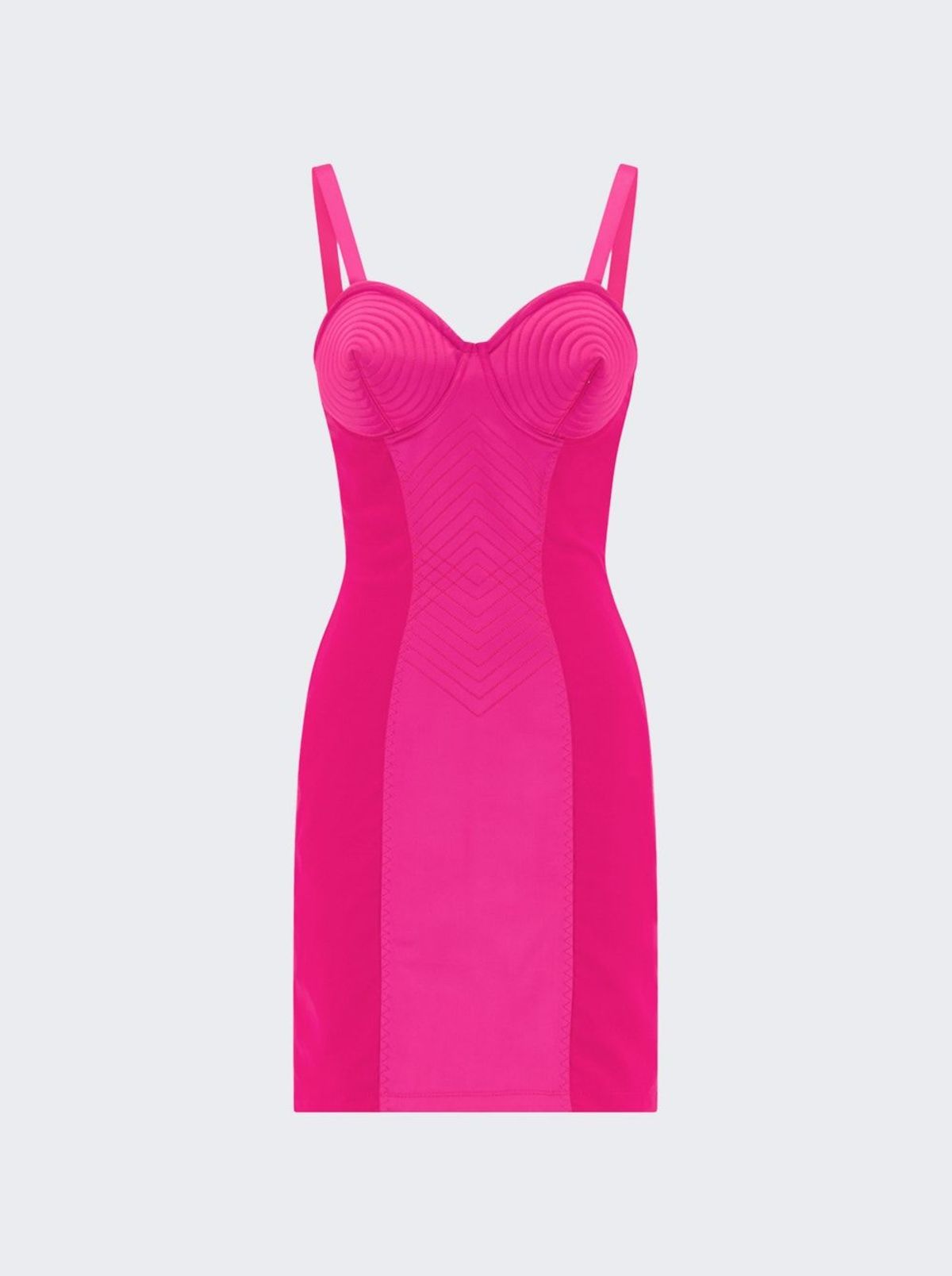 jean paul gaultier dress pink Vintage Jean Paul Gaultier Dust Pink Mesh Dress ONFEMME