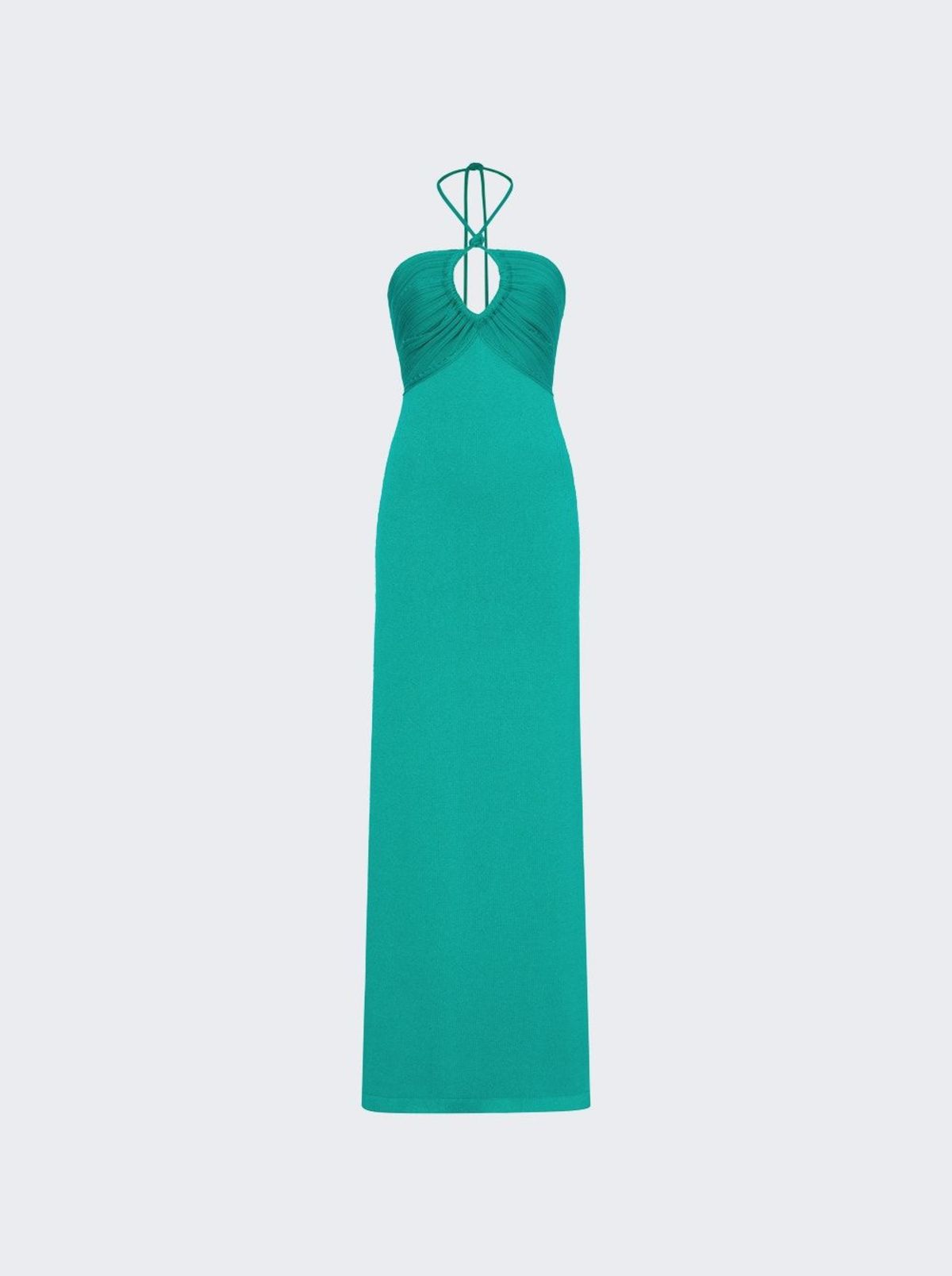 white halter summer maxi dress Summer Sleeveless Halter Long White Maxi Dress – Acapparelstore main image 1
