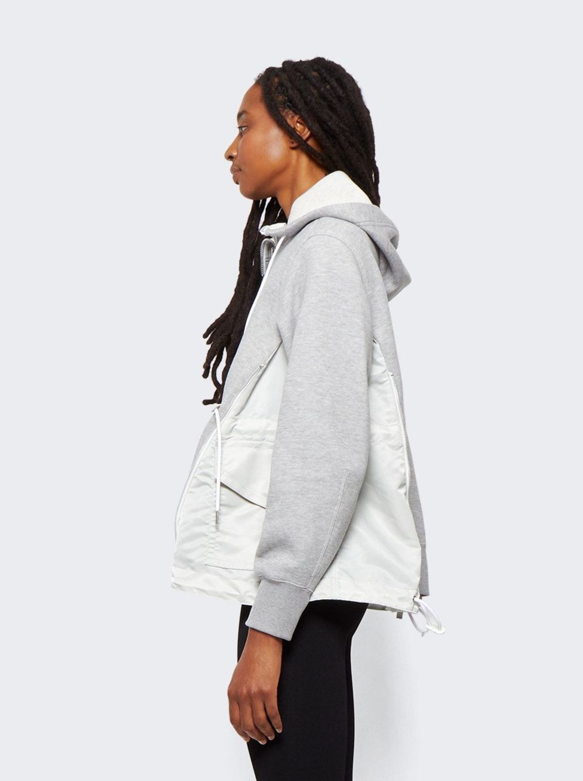 18SS sacai Sponge Sweat x MA-1 Pullover Sweat Sponge MA-1 MA 