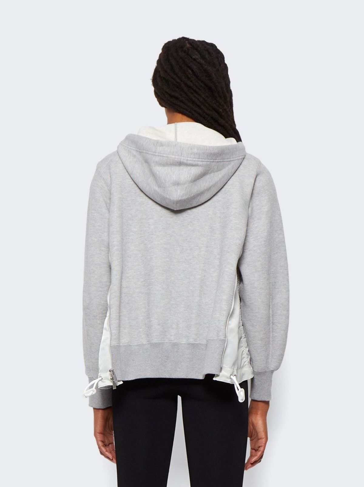 sacai Sponge Sweat X Ma-1 Hoodie | Garmentory