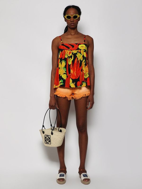 LOEWE X Paula's Ibiza Top - Cactus Print | Garmentory