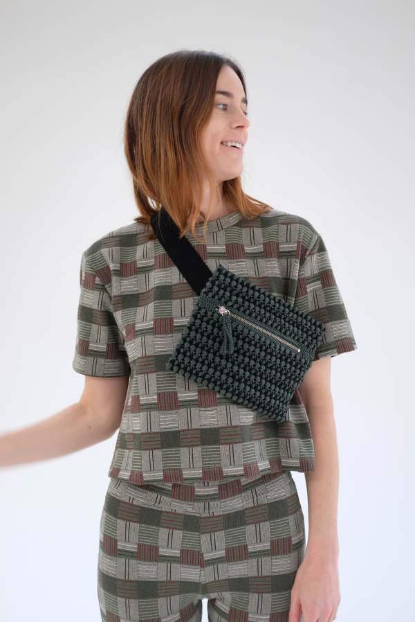Beklina Jack Crochet Tie Belt Bag