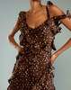 Cynthia Rowley Pippa Silk Dress - Leopard - Thumbnail 8