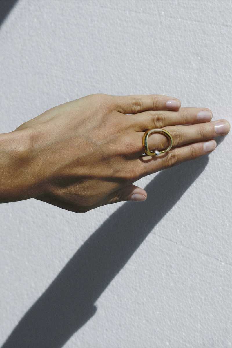 Charlotte Chesnais Turtle Ring - Gold | Garmentory