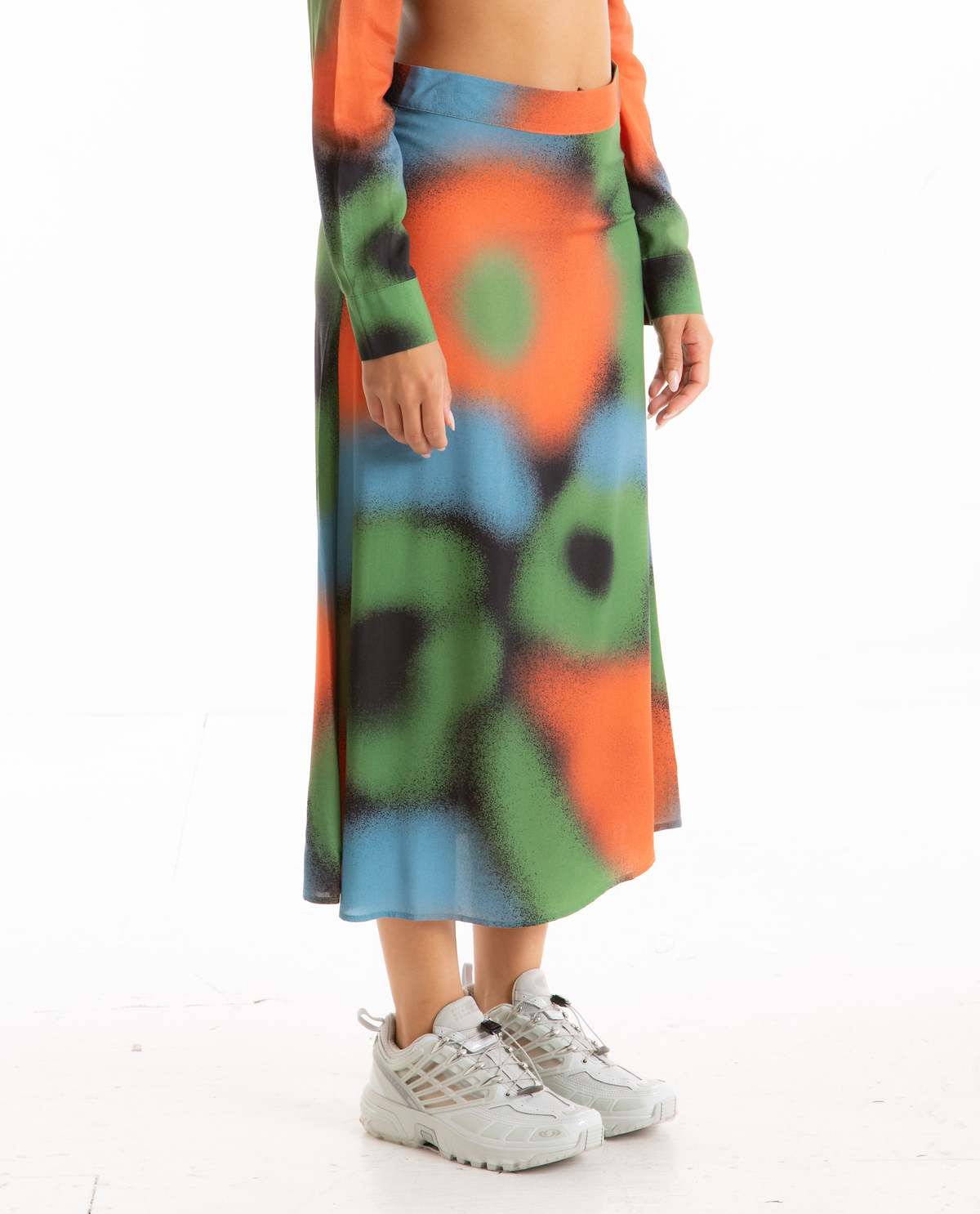 Thinking MU Lua Skirt - Dust Black | Garmentory