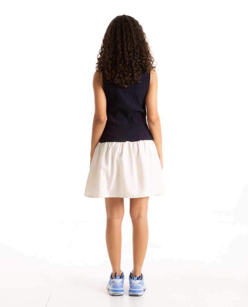 ワンピースその他 Malbon Golf Pleated skirt sleeveless one-piece NAVY WOMAN M4 Sail-Tank-Dress-20240104084116