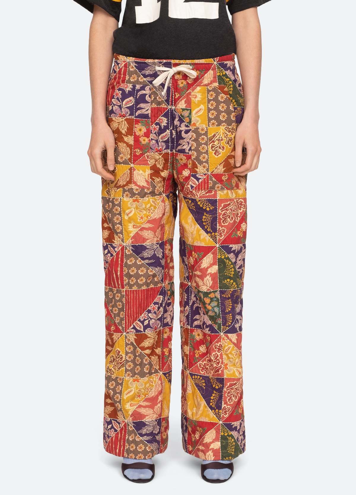 ボトムス・スパッツ Apolina mto patchworkpants 3-5y Sea NY Paloma Patchwork Pants - Multi | Garmentory