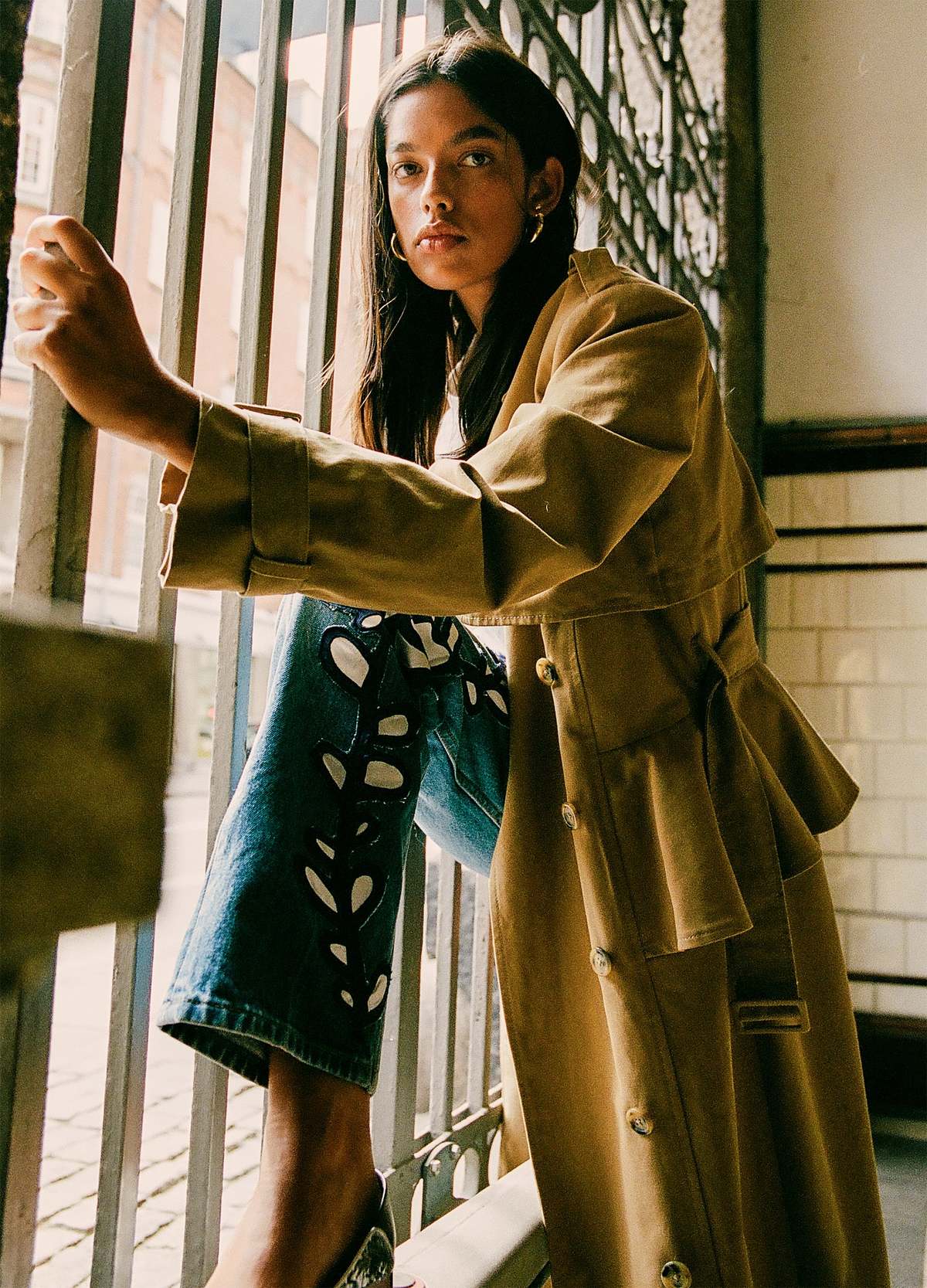Sea New York トレンチロングコート Sea New York トレンチロングコート