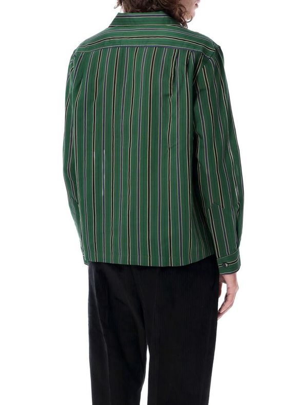 BODE Alumni Stripe Long Sleeve Shirt | Garmentory