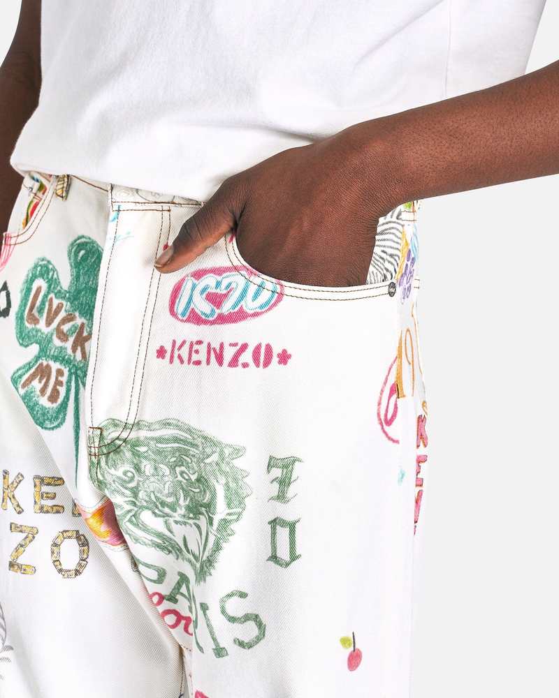 Kenzo Denim Pants - Multi | Garmentory