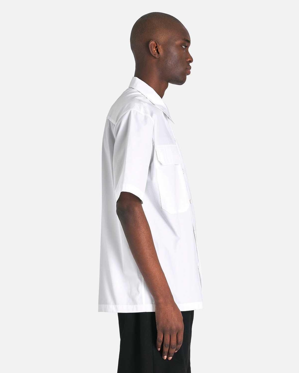 Jil Sander Heavy Organic Cotton Poplin Shirt - Optic White