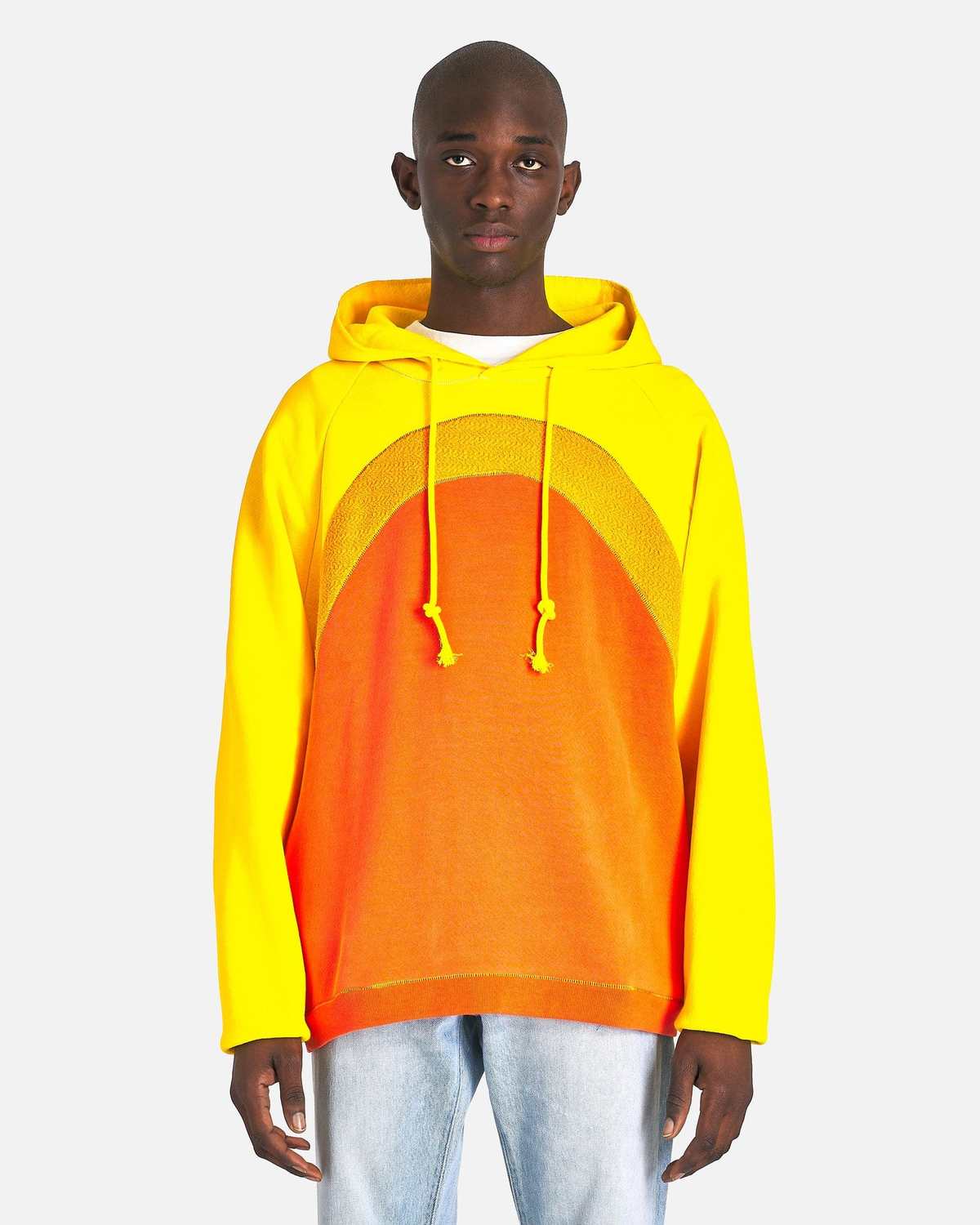 ERL｜HOODIES/SWEATS (Rainbow Hoodie Knit - Pink (ERL07T0 Swirl Fleece Knit Hoodie in Pink – SVRN