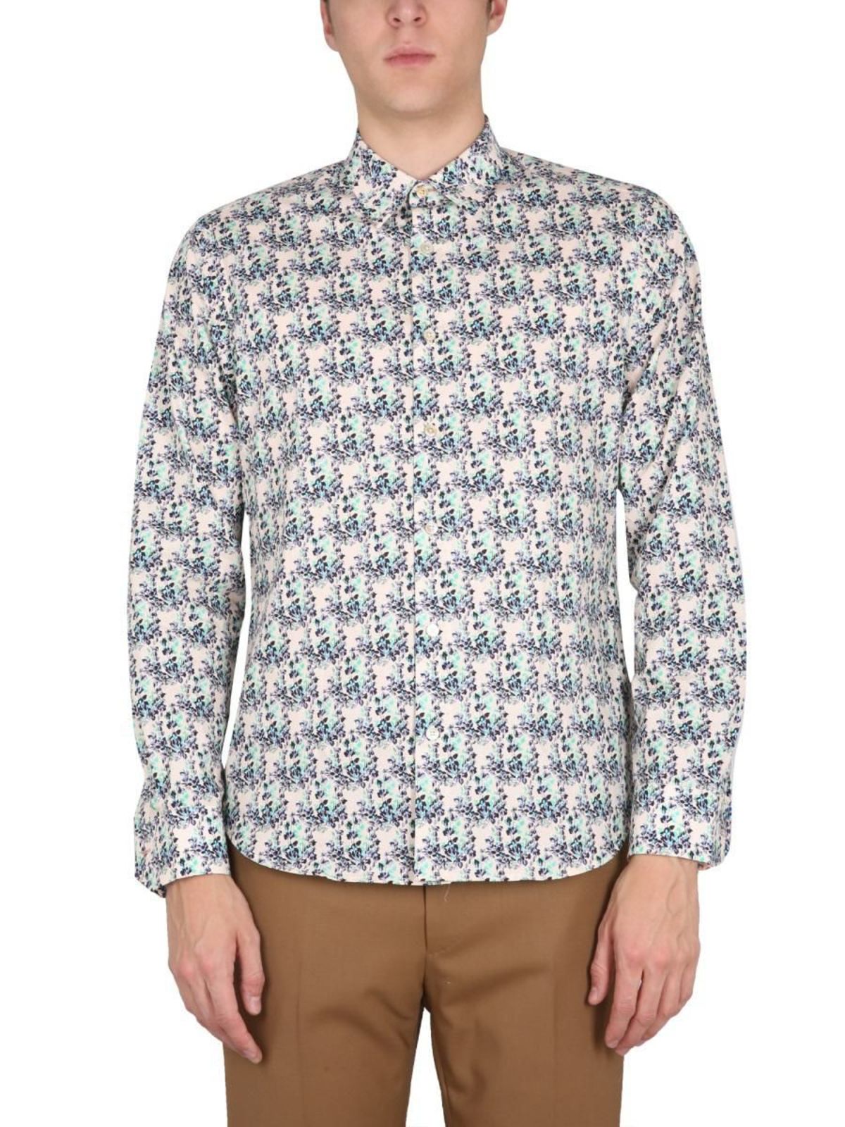 Tシャツ・カットソー Paul Smith SS23 LIBERTY PRINT SHIRT (M1R/006L/K01910_02) PAUL SMITH LIBERTY PRINT SHIRT | Garmentory