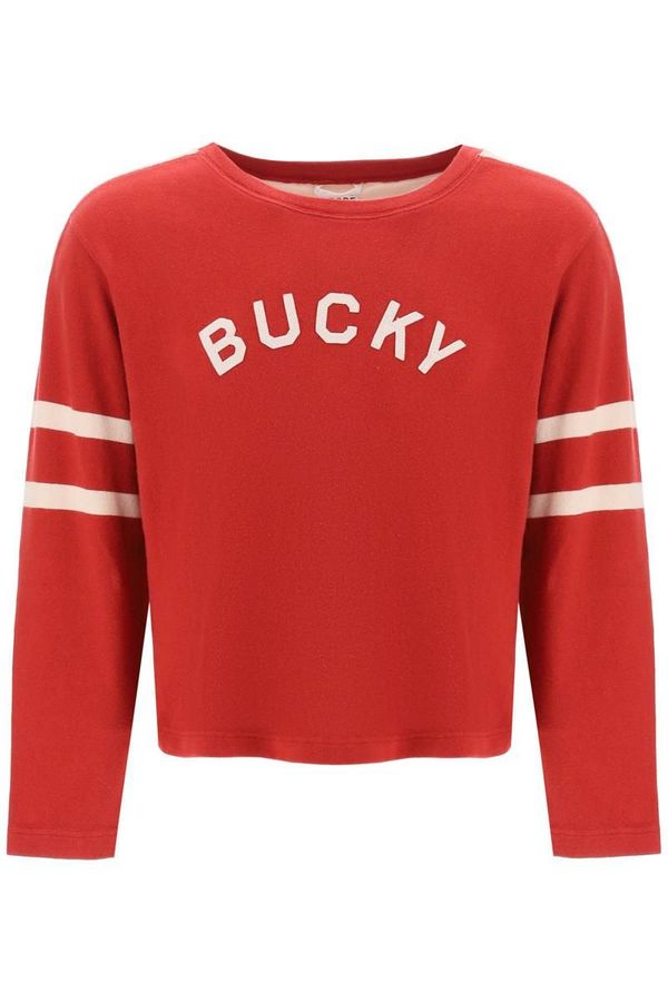 Bode bucky two-tone cotton sweater | Garmentory