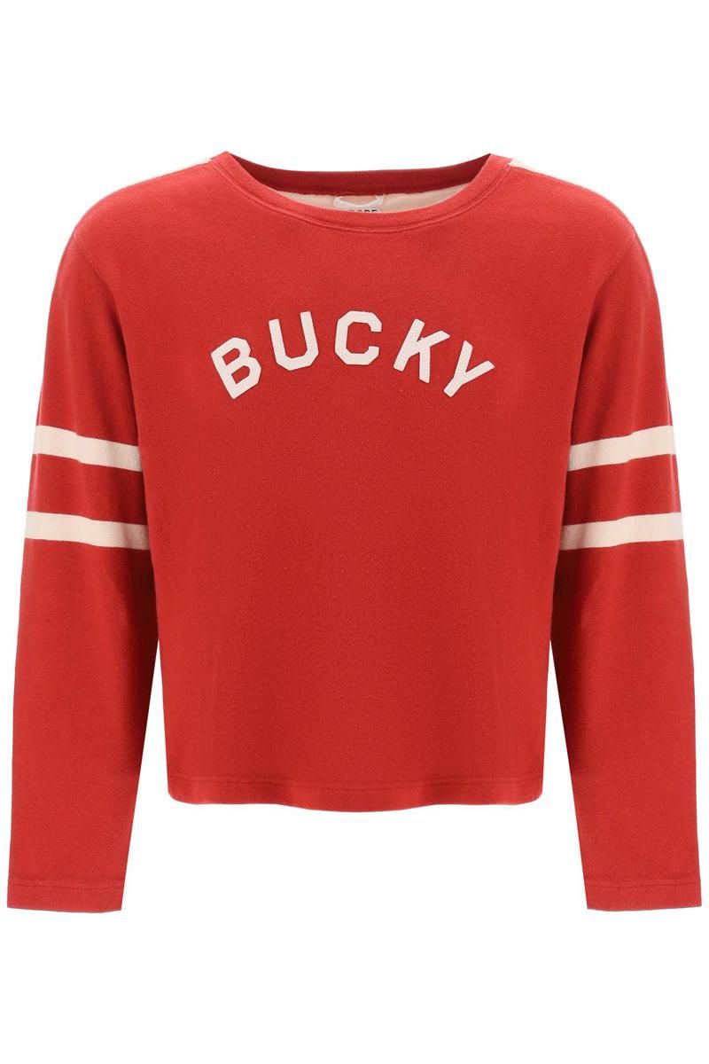 Bode bucky two-tone cotton sweater | Garmentory