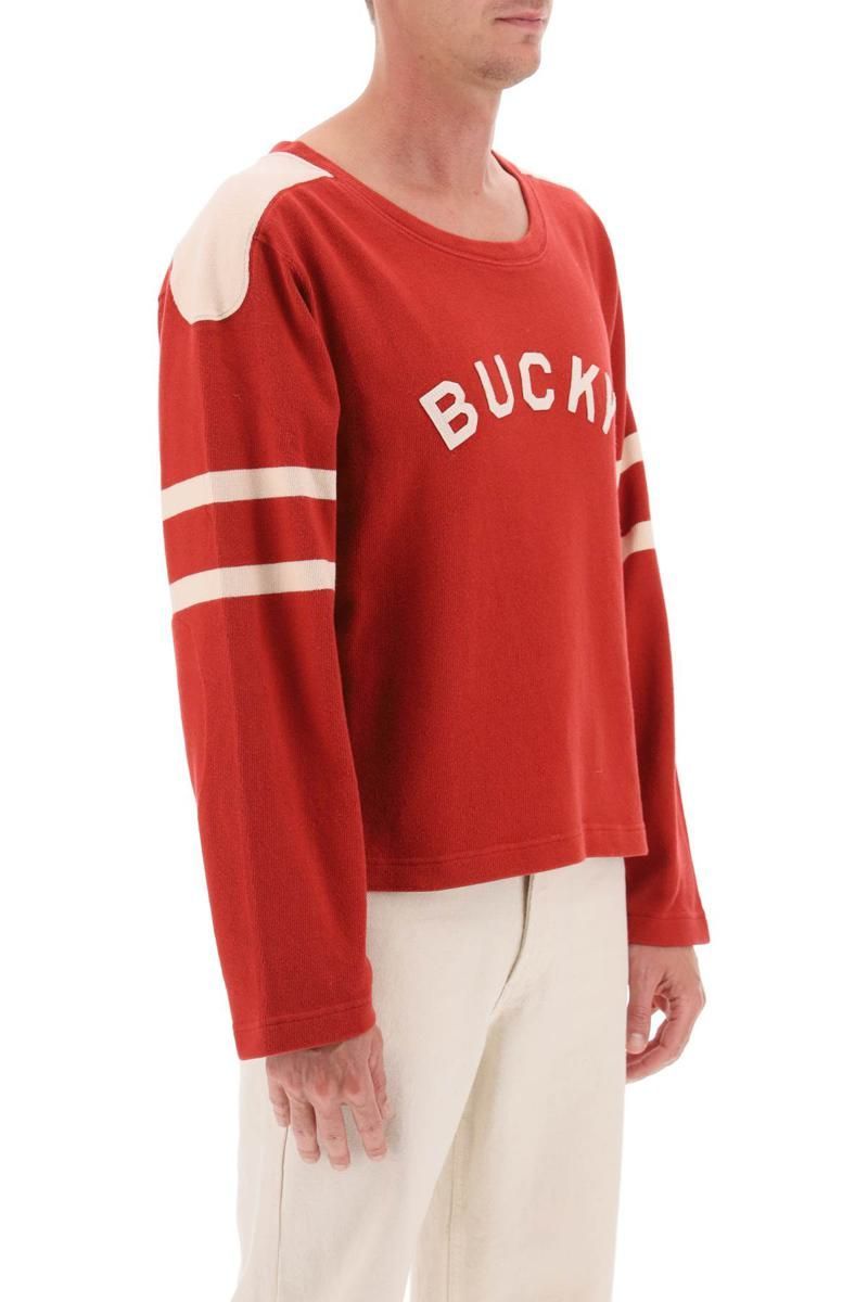 Bode bucky two-tone cotton sweater | Garmentory