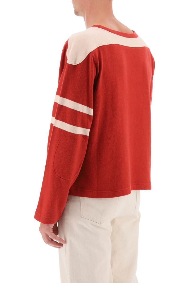 Bode bucky two-tone cotton sweater | Garmentory