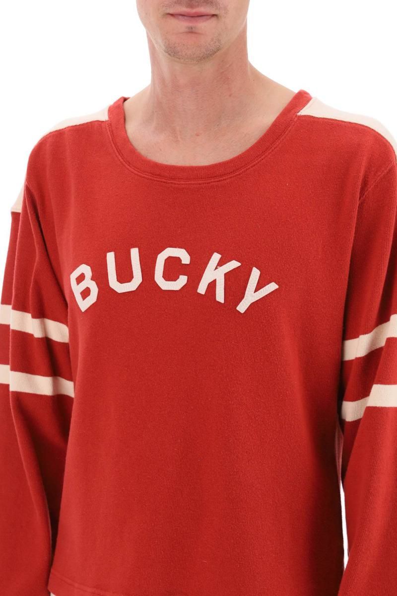 Bode bucky two-tone cotton sweater | Garmentory